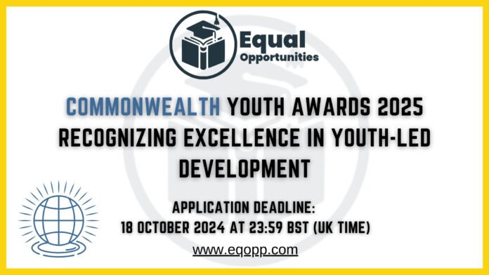 Commonwealth Youth Awards 2025