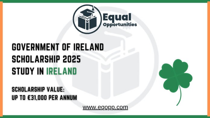 Government of Ireland Scholarship 2025 Study in Ireland