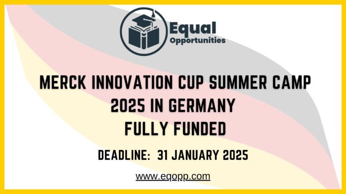 Merck Innovation Cup Summer Camp 2025 in Germany Fully Funded